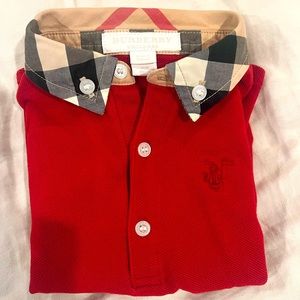 Burberry Baby Toddler Logo Polo